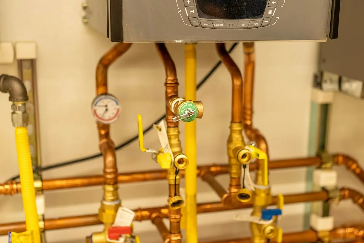 Licensed technician providing Slab Leak Repair for a homeowner in Yellow Springs